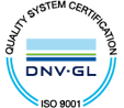 Marchio DNV GL Certificazione ISO 9001